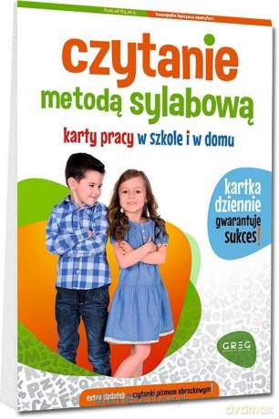 Czytanie metodą sylabową. Karty pracy w szkole [KSIĄŻKA]