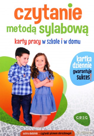 Czytanie metodą sylabową. Karty pracy w szkole [KSIĄŻKA]
