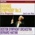 Jard Van Nes: Brahms Symphonies No3 Inf [CD]