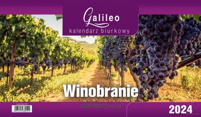 Kalendarz 2024 Biurkowy Galileo Winobranie [KALENDARZ]