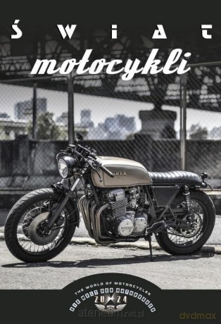 Kalendarz 2024 Wieloplanszowy Świat motocykli [KALENDARZ]