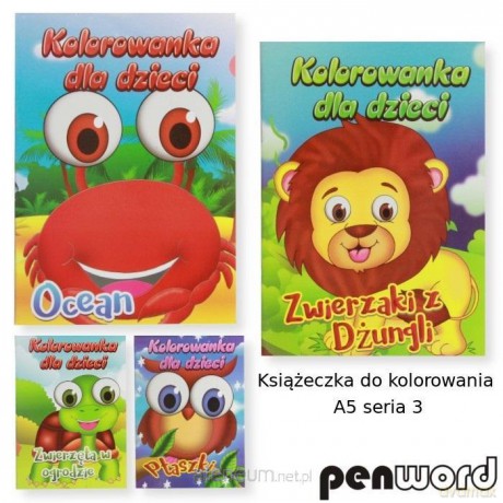 Kolorowanka dla dzieci MIX [KSIĄŻKA]
