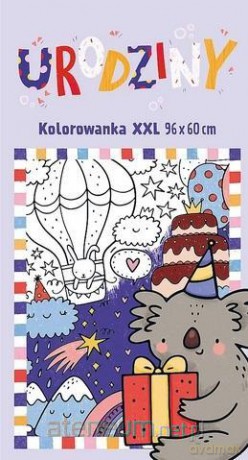 Kolorowanka XXL. Urodziny [KSIĄŻKA]