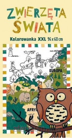 Kolorowanka XXL. Zwierzęta świata [KSIĄŻKA]