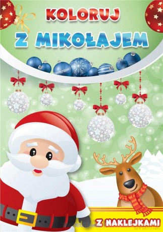Koloruj z Mikołajem [KSIĄŻKA]