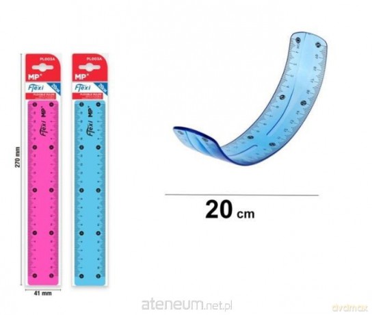 Linijka flex 20 cm MIX
