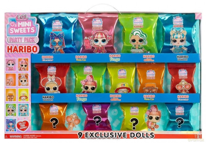 LOL Surprise Loves Mini Sweets X HARIBO Party Pack [FIGURKA]
