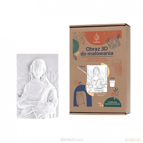 Obraz z 3D do malowania - Mona Lisa