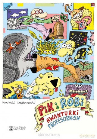 Pik i Robi. Awanturki profesorków - Piotr Kasiński, Robert Trojanowski [KOMIKS]