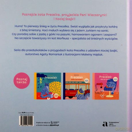 Precelek z Kociej Szajki (Tom 3) Precelek i pierwszy.. - Agata Romaniuk, Malwina Hajduk [KSIĄŻKA]