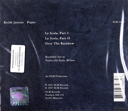 Keith Jarret: La Scala [CD]