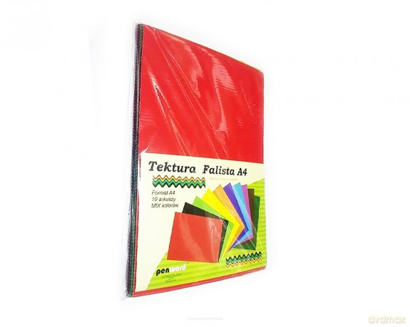 Tektura A4 falista standard 10szt