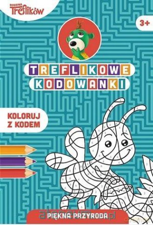 Treflikowe kodowanki. Piękna przyroda [KSIĄŻKA]