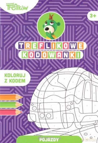 Treflikowe kodowanki. Zwierzęta małe i duże [KSIĄŻKA]
