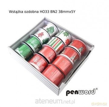 Wstążka ozdobna BN 38mmx4,5m (12szt)