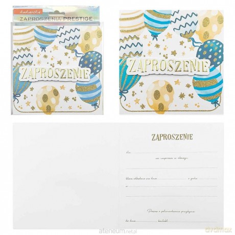 Zaproszenie 5szt