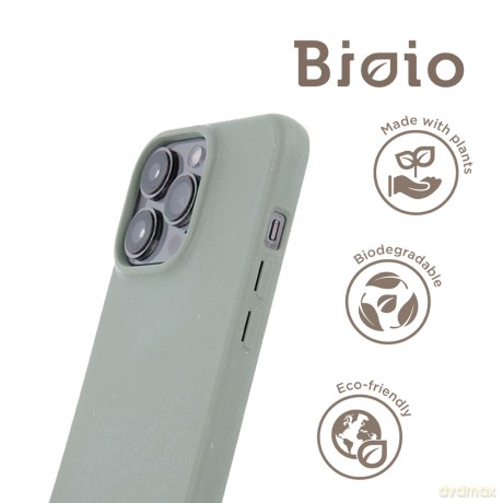 Bioio nakładka do iPhone 15 Pro 6,1" zielony