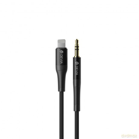 Devia kabel audio Ipure jack 3,5 mm - Lightning 1,0 m czarny