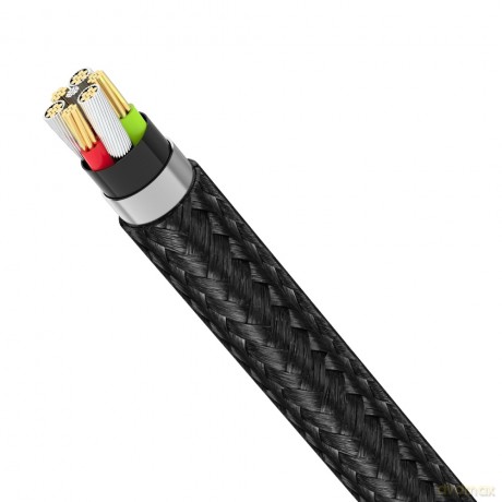 Devia kabel Gracious USB - USB-C 1,0 m 2,4A czarny
