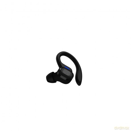 Devia słuchawki Bluetooth TWS Pop1 czarne sportowe
