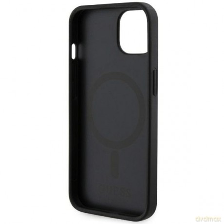 Guess nakładka do iPhone 14 Plus 6,7" GUHMP14MHGCFSEK czarna hard case GCube Stripes MagSafe