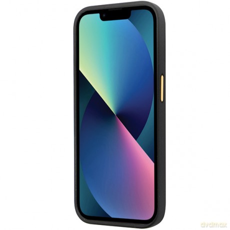 Guess nakładka do iPhone 14 Pro 6,1" GUHCP14LM4DGPK czarna HC Silicone Logo Strass 4G