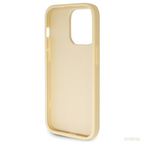 Guess nakładka do iPhone 14 Pro Max 6,7" GUHCP14XHG4SGD złota HC Fixed Glitter Big 4G