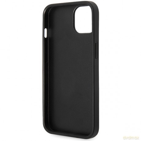 Guess nakładka do iPhone 15 6,1" GUHCP15S4GMGGR szara HC PU Leather 4G Metal Logo