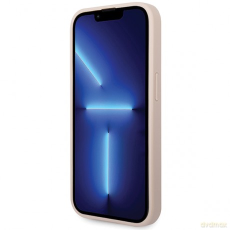Guess nakładka do iPhone 15 Pro 6,1" GUHCP15L4GMGPI różowe HC PU Leather 4G Metal Logo