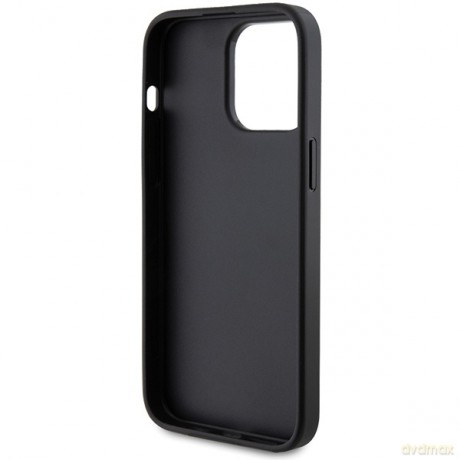 Guess nakładka do iPhone 15 Pro Max 6,7" GUHCP15XG4GFGR szara HC PU 4G Metal Logo