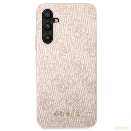 Guess nakładka do Samsung Galaxy A54 GUHCSA54G4GFPI różowa HC PU 4G Metal Logo