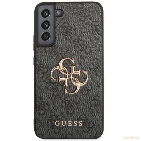 Guess nakładka do Samsung Galaxy S23 GUHCS23S4GMGGR szara hardcase 4G Big Metal Logo