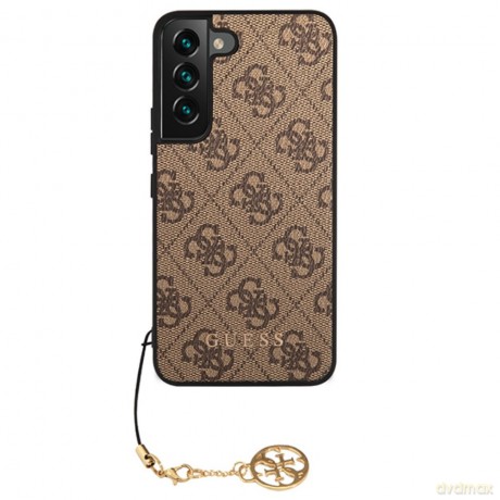 Guess nakładka do Samsung Galaxy S23 Plus GUHCS23MGF4GBR brązowy hardcase 4G Stripe Collection