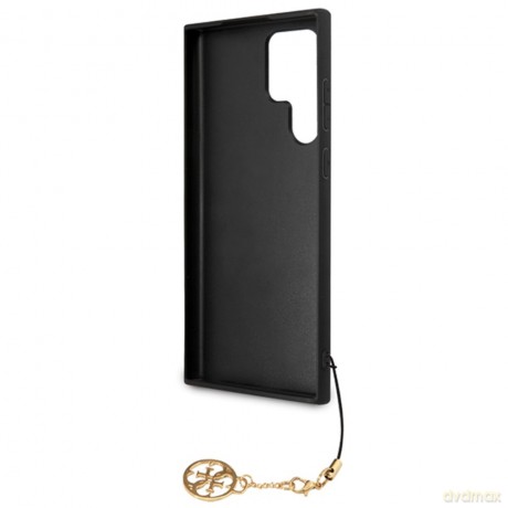 Guess nakładka do Samsung Galaxy S23 Ultra GUHCS23LGF4GBR brązowa hardcase 4G Charms Collection