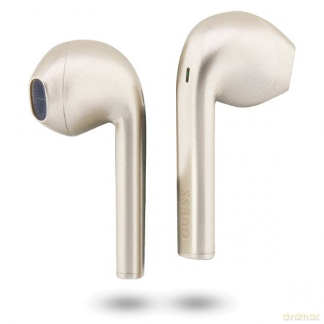 Guess słuchawki bluetooth TWS + stacja dokująca GUTWST26PSD złote Classic EST Logo
