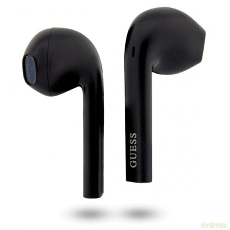 Guess słuchawki bluetooth TWS + stacja dokująca GUTWST26PSK czarne Classic EST Logo