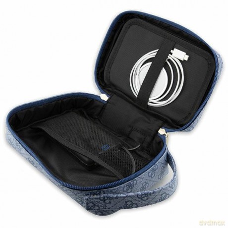 Guess torba organizer GUHBP4RPSB niebieska 4G Printed Stripes