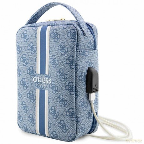 Guess torba organizer GUHBP4RPSB niebieska 4G Printed Stripes