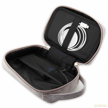 Guess torba organizer GUHBP4RPSP różowa 4G Printed Stripes