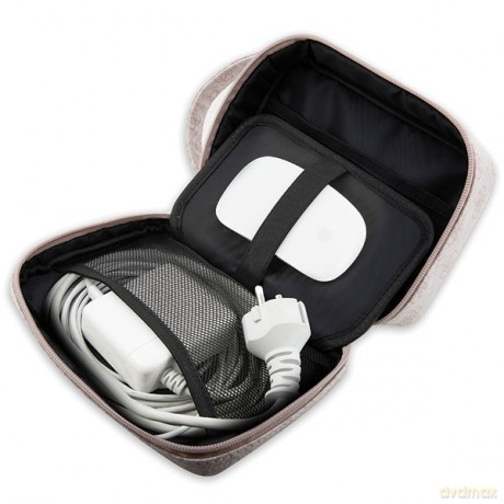 Guess torba organizer GUHBP4RPSP różowa 4G Printed Stripes