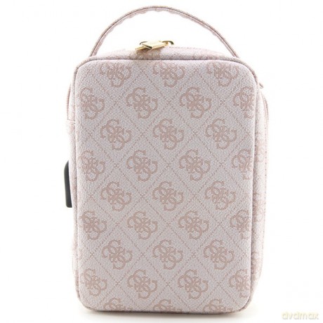 Guess torba organizer GUHBP4RPSP różowa 4G Printed Stripes