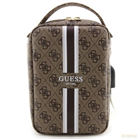 Guess torba organizer GUHBP4RPSW brązowa 4G Printed Stripes