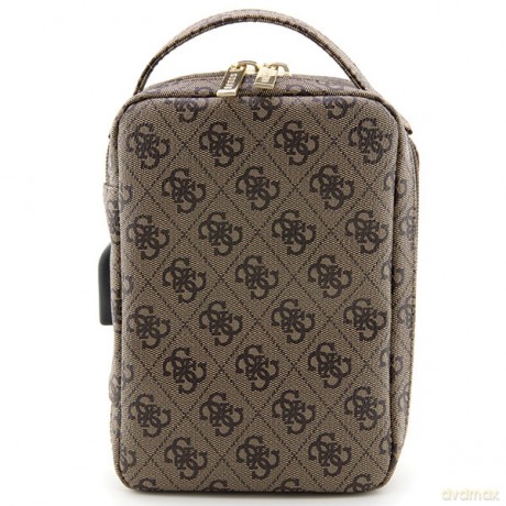 Guess torba organizer GUHBP4RPSW brązowa 4G Printed Stripes