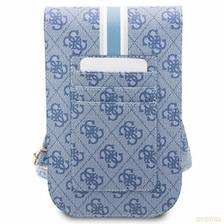 Guess torebka GUWBP4RPSW niebieska Wallet 4G Stripes