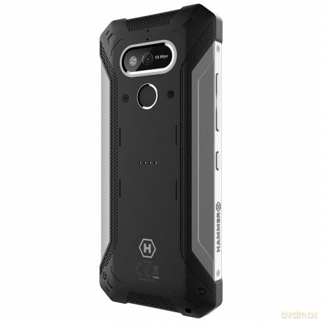 Hammer smartfon Explorer Plus Eco + bateria zewnętrzna srebrny