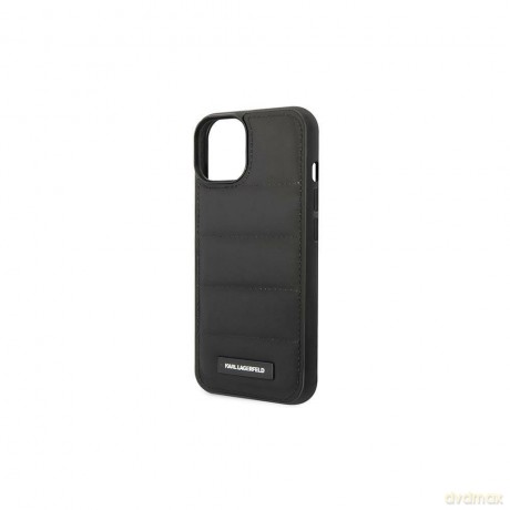 Karl Lagefeld nakładka do iPhone 14 Plus 6,7" KLHCP14MPSQAK czarna hardcase Puffy Elongated Logo