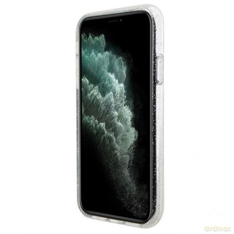 Karl Lagerfeld nakładka do iPhone 11 KLHMN61HGKCNOT przeźroczysta HC Magsafe IML KC Glitter