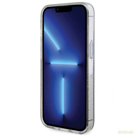 Karl Lagerfeld nakładka do iPhone 13 Pro 6,1" KLHMP13LHGKCNOT przeźroczysta HC Magsafe IML KC Glitter