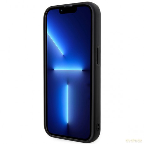 Karl Lagerfeld nakładka do iPhone 14 Pro Max 6,7" KLHCP14X3DRKHNK czarne hardcase Rubber Choupette 3D