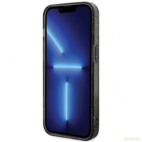 Karl Lagerfeld nakładka do iPhone 15 Pro 6,1" KLHMP15LHGKCNOK czarna HC Magsafe IML KC Glitter